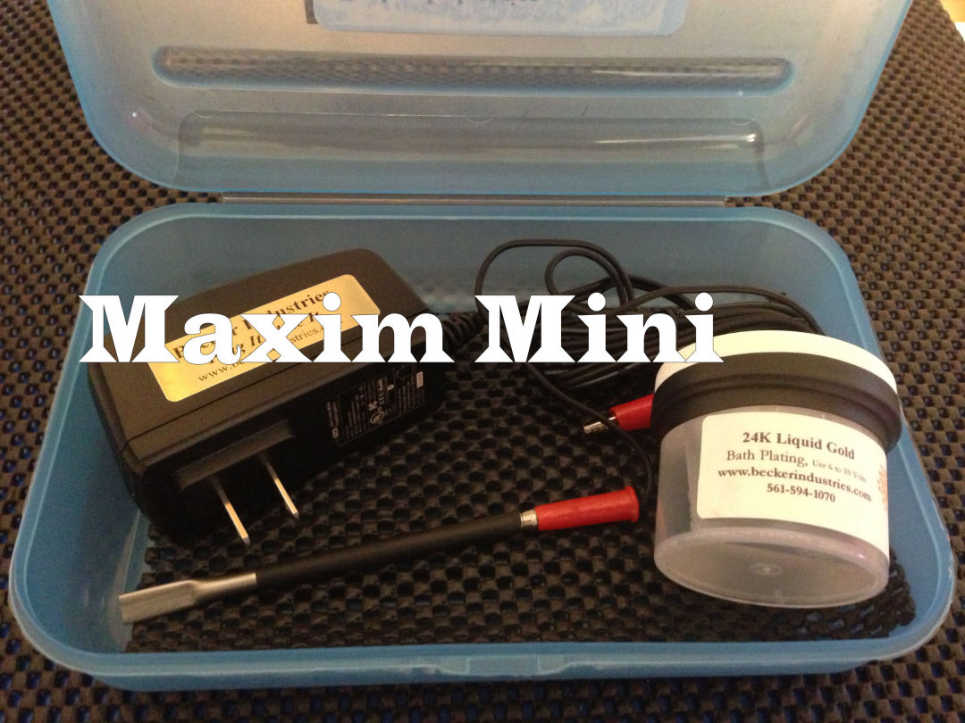 Mini plater 24K Gold plating Kit - brush plating kits, $59.00