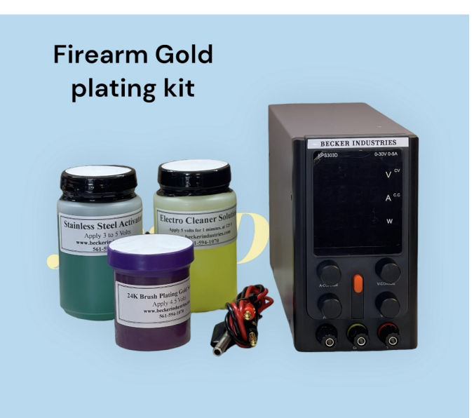 Gold Touch Inc 24k Gold brush plating systems and solutions for gold plating .